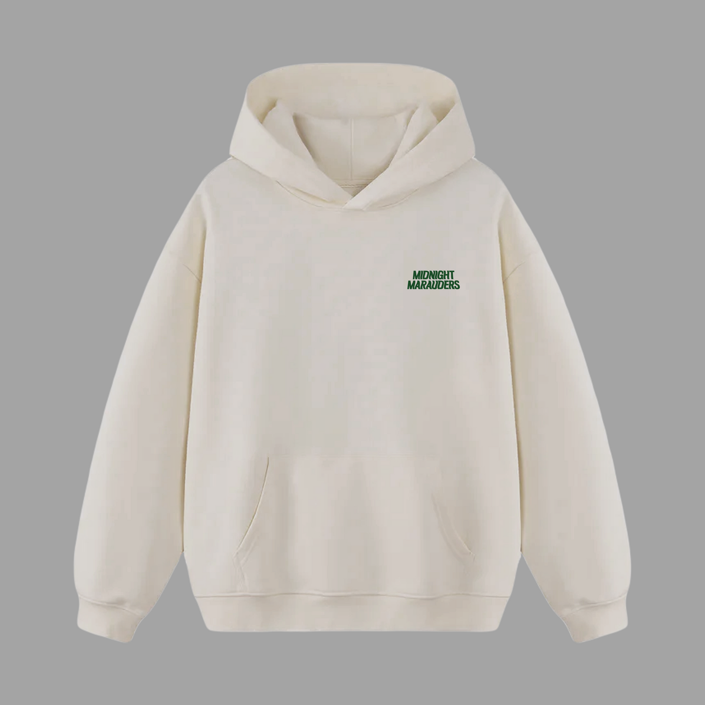 Bootleg Maruko Hoodie [Bone/Mahjong]