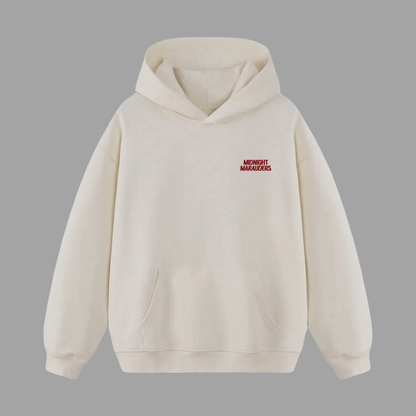 Bootleg Maruko Hoodie [Bone/Mahjong]