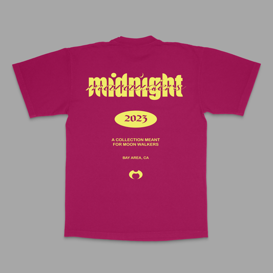 Moon Walker Tee [Ruby]